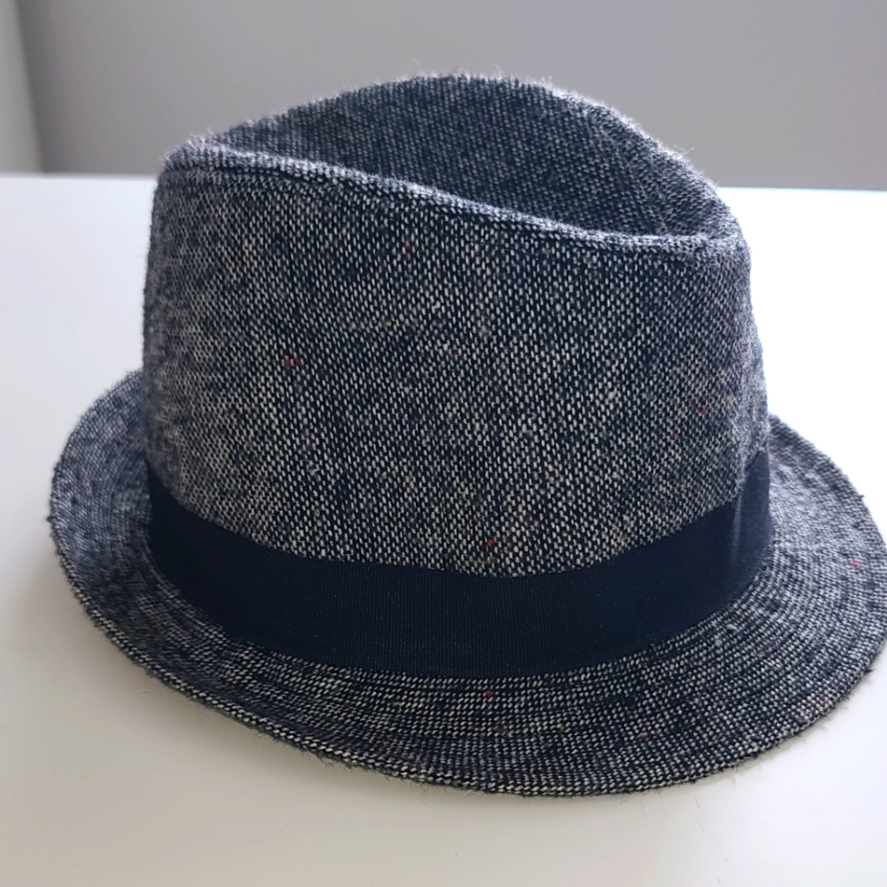 Joe Fresh Kids Gray Tweed fedora